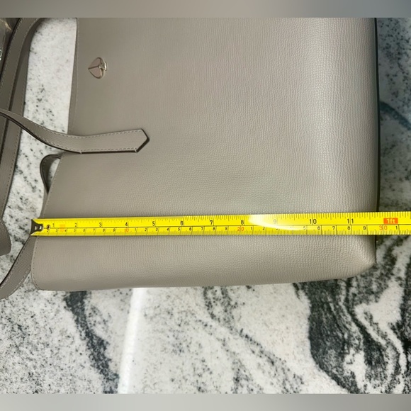 Kate Spade Molly Large Zip-Top Work Tote | Taupe - Picture 13 of 16